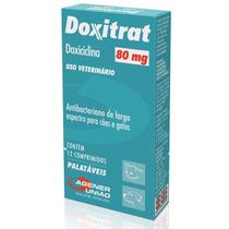 Doxitrat 80mg para Cães e Gatos 12 comprimidos Doxitrat 80mg para Cães e Gatos 12 comprimidos