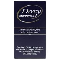 Doxy Suspensão Cepav 300mg Antibiótico para Cães e Gatos Doxy Suspensão Cepav 300mg Antibiótico para Cães e Gatos