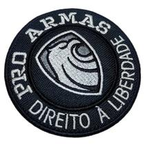 DPA006T 02 Pró Armas patch bordado passar ferro ou costurar