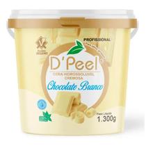 DPeel - Cera Depilatória Profissional Morna 1300g - Chocolate Branco DPeel - Cera Depilatória Profissional Morna 1300g - Chocolate Branco