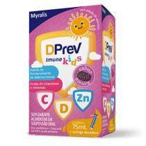 DPrev Imune Kids Suplemento Alimentar em Suspensão Oral 75ml DPrev Imune Kids Suplemento Alimentar em Suspensão Oral 75ml