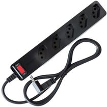Dps + Filtro De Linha Iclamper Energia 5 Tom. Preto Clamper
