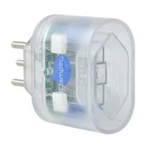 DPS Portátil iClamper Pocket 3 Pinos 10A Proteção contra Surtos Elétricos Clamper 3P Transparente