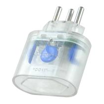 DPS Portátil iClamper Pocket 3 Pinos 10A Proteção contra Surtos Elétricos Clamper 3P Transparente
