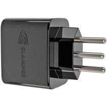 DPS Protetor Contra Surtos iClamper Pocket 20 Amperes 3 Pinos LCF 180 Preto Bivolt 127 ou 220V Clamper 028503 DPS Protetor Contra Surtos iClamper Pocket 20 Amperes 3 Pinos LCF 180 Preto Bivolt 127 ou 220V Clamper 028503