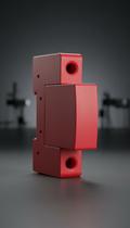 DPS Protetor de Surto 175V 20kA Modular Vermelho