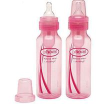 Dr. Browns Pink Bottles Pacotes De 2 Mamadeiras
