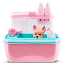 Dr. Canino Maleta com Pet - Rosa - Roma Dr. Canino Maleta com Pet - Rosa - Roma