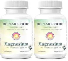 Dr Clark Store Óxido de Magnésio 300mg 100 Cápsulas Pacote com 2