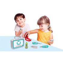 Dr Dentinho Brincando De Dentista Kit Com Maleta - Elka Brinquedos