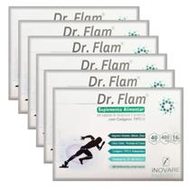 Dr Flam 40 Capsulas - 6 Unidades Para Dores Articulares - Inovare Nutrition