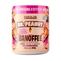 Dr Peanut Pasta de amendoim 600g Zero Açucar Sabor Banoffee Banana Dr Peanut Pasta de amendoim 600g Zero Açucar Sabor Banoffee Banana