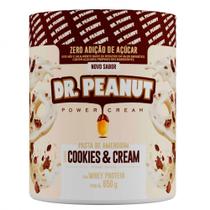 Dr Peanut Pasta De Amendoim C/ Whey Sabor Cookies 600g