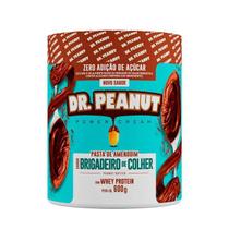 Dr. peanut pasta de amendoim sabor brigadeiro de colher 600g