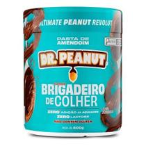 Dr. Peanut Pasta de Amendoim Sabor Brigadeiro de Colher Pote 600G