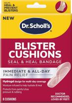 Dr. Scholls Blister Cushions bandagem para alívio bolhas nos pés Dr. Scholls Blister Cushions bandagem para alívio bolhas nos pés
