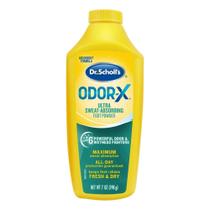 Dr. Scholls Odor-X Ultra Talco Anti Odor E Umidade - 198G Dr. Scholls Odor-X Ultra Talco Anti Odor E Umidade - 198G