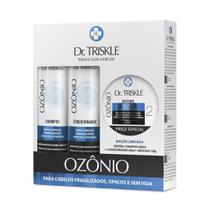 Dr. Triskle Kit Ozônio Shampoo 300ml + Condicionador 300ml + Máscara 150g