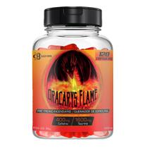 Dracarys Flame 120 Cápsulas 1600Mg Taurina Pré Treino