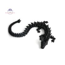 Dragão Articulado 35cm - Fidget Toy Brinquedo Flexível e Decorativo