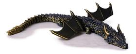 Dragão Articulado Fidget Autista Criança Com Asa Premium Camaleão Dragão Articulado Fidget Autista Criança Com Asa Premium Camaleão