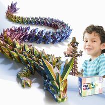 Dragão Articulado Impresso em 3D meturebear 61 cm