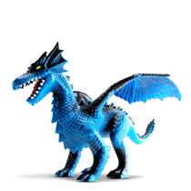 Dragão Brinquedo De Borracha - Dragon Island 23 Cm - Silmar