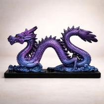 Dragão Chinês Imagem Estátua Em Resina Importada Lindo 30cm! - Dragão Chinês Imagem Estátua Em Resina Importada Lindo 30cm! -