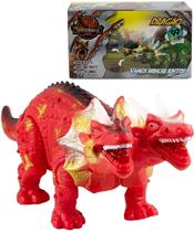 Dragão De Brinquedo 2 Cabeças Com Movimento Luzes LEDs e Som Dragão De Brinquedo 2 Cabeças Com Movimento Luzes LEDs e Som