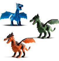 Dragão De Brinquedo Dragon Island Sortido- Silmar 1580 Dragão De Brinquedo Dragon Island Sortido- Silmar 1580