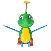 DRAGÃO DIVERTIDO brinquedo colorido para crianças animal divertido COM HASTE divplast