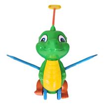 Dragão Interativo Brinquedo De Empurrar Com Cabo E Rodinhas Dragão Interativo Brinquedo De Empurrar Com Cabo E Rodinhas