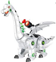 Dragão Robótico em Plástico a Pilha - Lança Dardo - Toyng