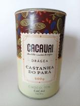 Dragea castanha do Pará com chocolate 70% 200g