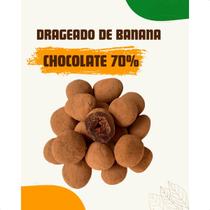 Drageado de Banana com Chocolate 70% - 500g, 200g e 100g
