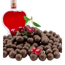 Drageado de Chocolate Com Licor de Cereja pacote 200 grs