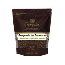 Drageado de Damasco com Chocolate 54% Cacau com Açúcar Demerara - 400g