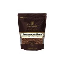 Drageado de Maçã com Chocolate 40% Cacau com Açúcar Demerara - 90g