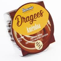 Drágeas Chocolate com Amêndoa Zero Açúcar, Zero Lactose Borussia 120g