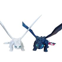 Dragões Articulados Banguela e Fúria da Luz Como Treinar o Seu Dragão Kit com 2 Unidades Impressão 3D Dragões Articulados Banguela e Fúria da Luz Como Treinar o Seu Dragão Kit com 2 Unidades Impressão 3D