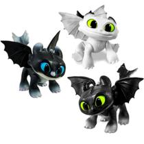 Dragões de Brinquedo Filhos do Banguela Como Treinar seu Dragão Kit com 3 Dragões de Brinquedo Filhos do Banguela Como Treinar seu Dragão Kit com 3