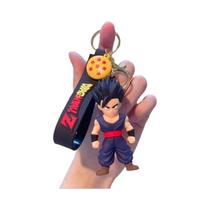 Dragon Ball Anime Chaveiro 8 Cm Pvc Son Goku Vegeta Piccolo Figuras De Ação Moda Jóias Para Homens