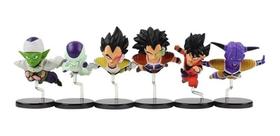 Dragon Ball Kit 6 Miniaturas Boneco Goku Freeza Piccolo Dragon Ball / A Dragon Ball Kit 6 Miniaturas Boneco Goku Freeza Piccolo Dragon Ball / A