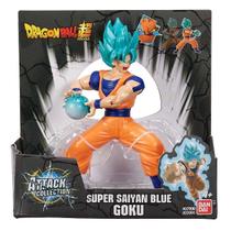 Dragon Ball Super Attack Collection Boneco Goku Super Saiyajin Blue Kamehameha 20 Cm Bandai