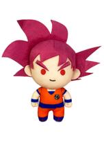 Dragon Ball Super SSG Goku 01 de pelúcia da Great Eastern Entertainment
