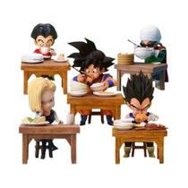 Dragon Ball Z Vegeta Goku Krillin Android 18 Figuras De Ação 8 Cm Modelos De Anime Presentes De