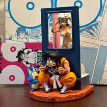 Dragon Ball Z Yamcha Bulma 9cm PVC Action Figure Anime Modelo Estátua Decoração Brinquedo Presente