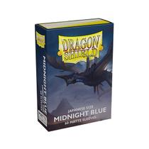Dragon Shield 60 Sleeves Japanese Size Midnight Blue Cartas Yugioh