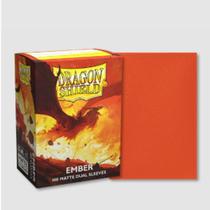 Dragon Shield Dual Matte - Ember