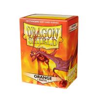Dragon Shield Matte 100 Sleeves Protetor - Orange/Laranja